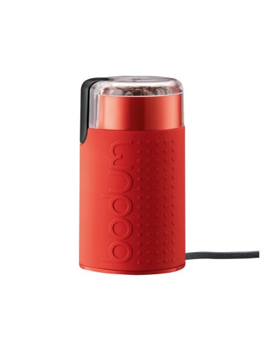 Molino eléctrico bodum bistro rojo