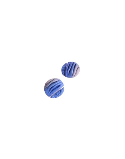 Topos morrocota grandes azul oscuro