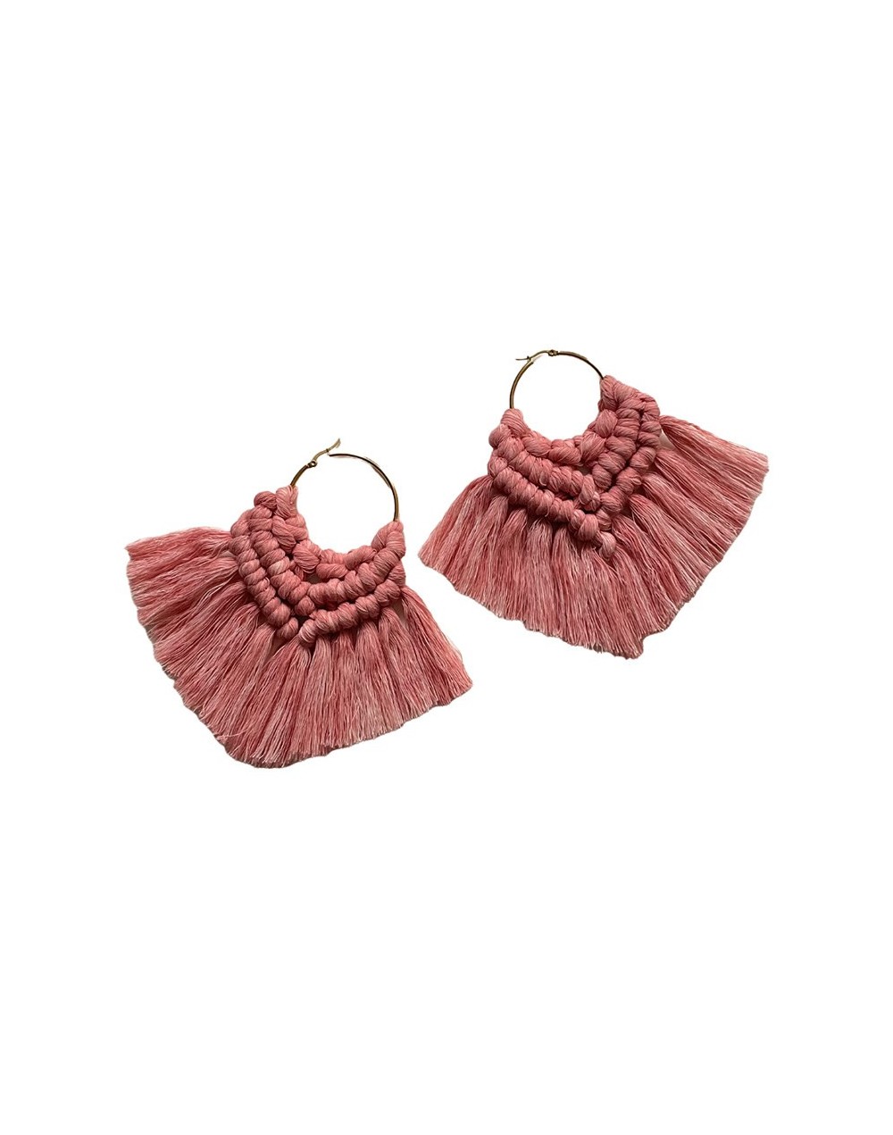 Aretes abanico