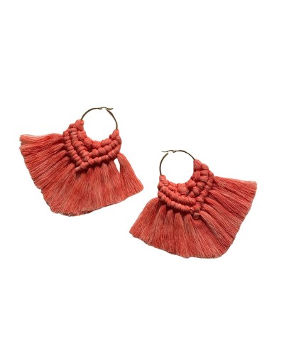 Aretes abanico