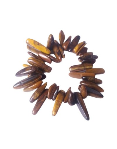 Ojo de tigre en pulsera