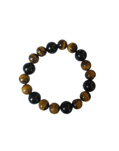 Ojo de tigre en pulsera