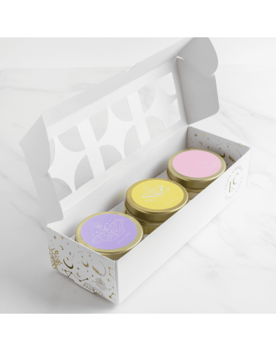 Set de velas intención
