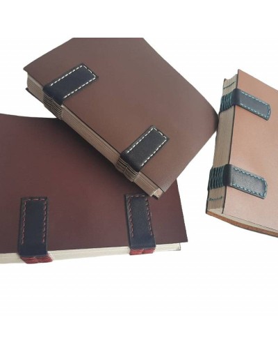 Libreta tapa cuero pequeña
