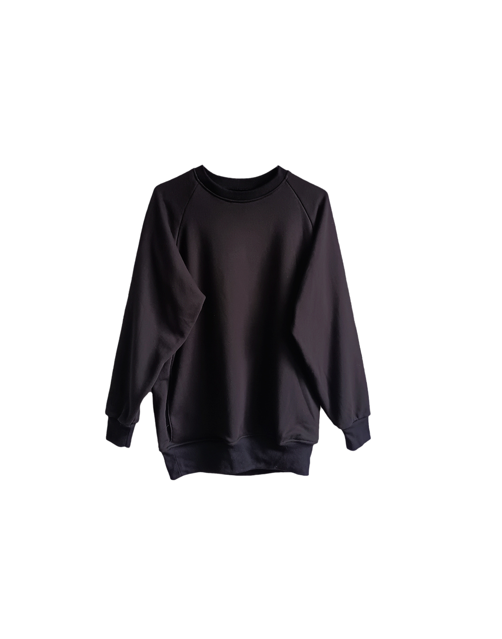 Buzo oversize unisex negro