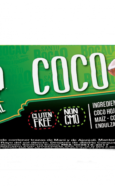 Snack Coco Paquete x 8 Und.