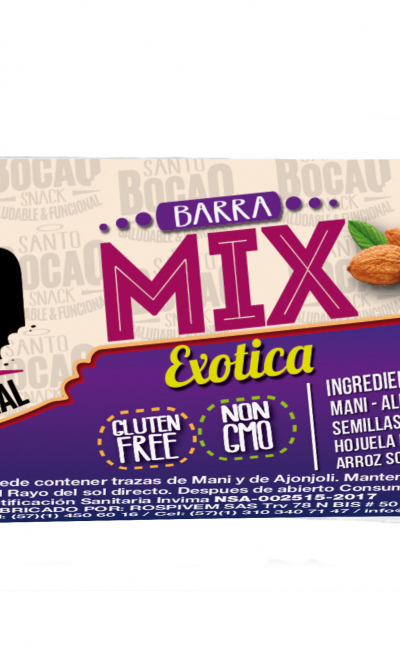 Snack Mix Exótica Paquete x 8 Und.