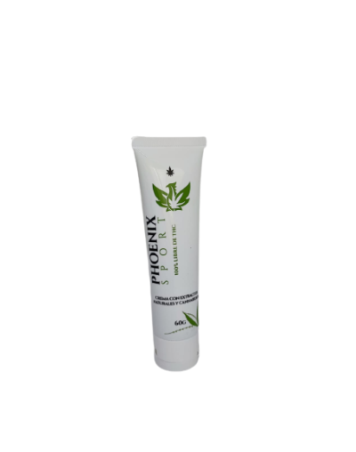 Crema con extractos naturales y cannabidiol
