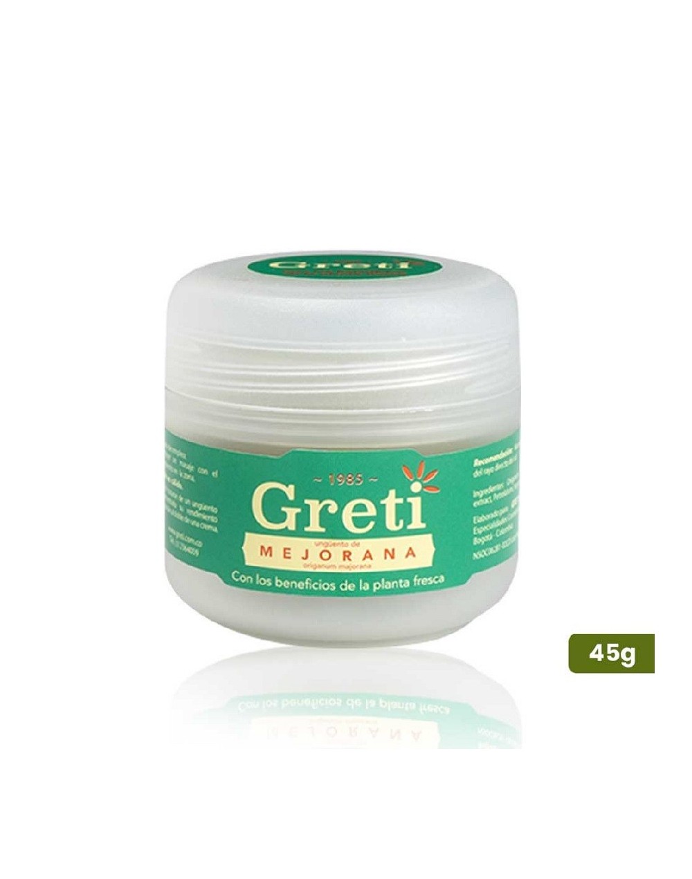 Bálsamo reparador de mejorana 45 g - greti