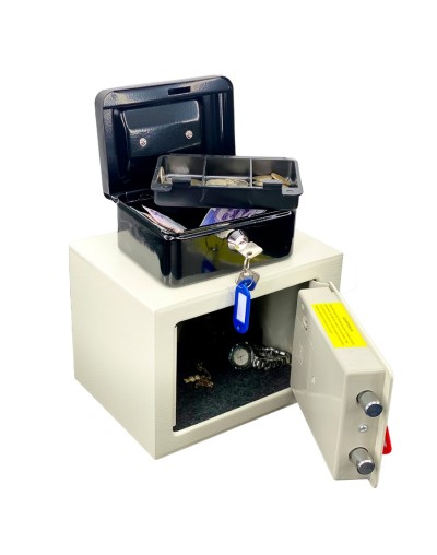 Kit Pequeño De Seguridad Caja Fuerte Digital  Caja Menor