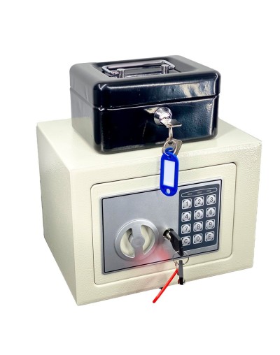 Kit Pequeño De Seguridad Caja Fuerte Digital  Caja Menor