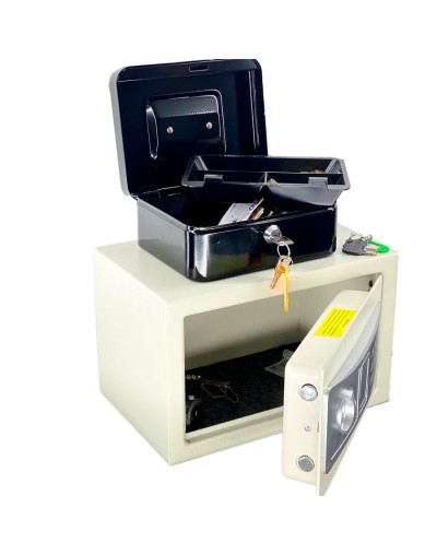 Kit Mediano De Seguridad Caja Fuerte Digital  Caja Menor