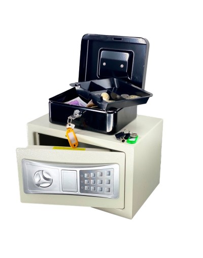 Kit Mediano De Seguridad Caja Fuerte Digital  Caja Menor