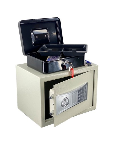 Kit Grande De Seguridad Caja Fuerte Digital  Caja Menor