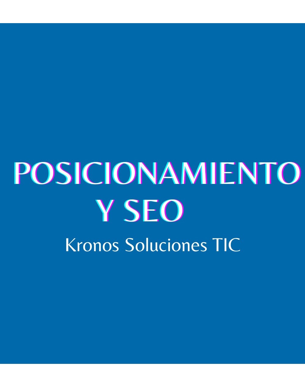 Posicionamiento y SEO 