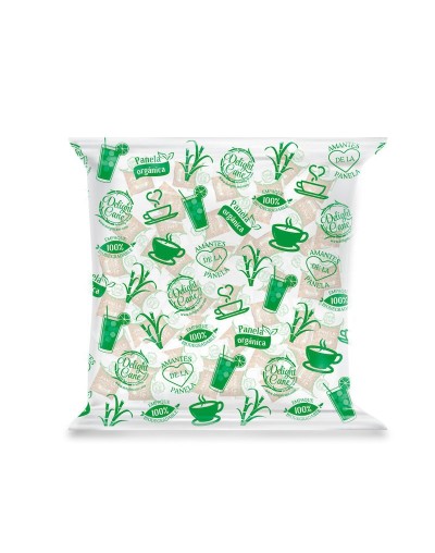 Panela orgánica pulverizada bolsa sachet 5g x 200 u
