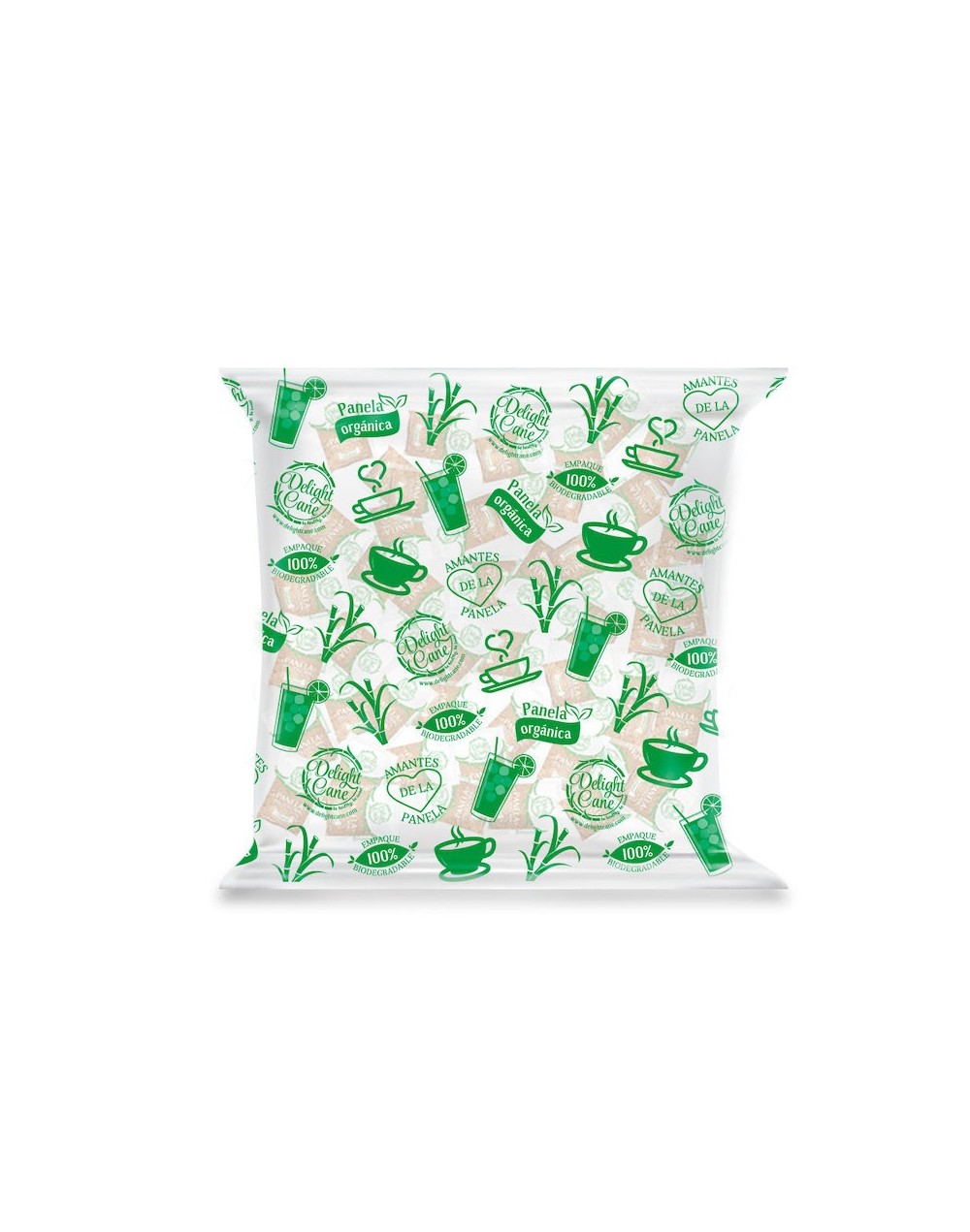 Panela orgánica pulverizada bolsa sachet 5g x 200 u