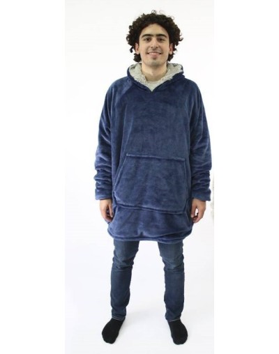 Buzosaco cobija overside unisex doble adulto hoodie