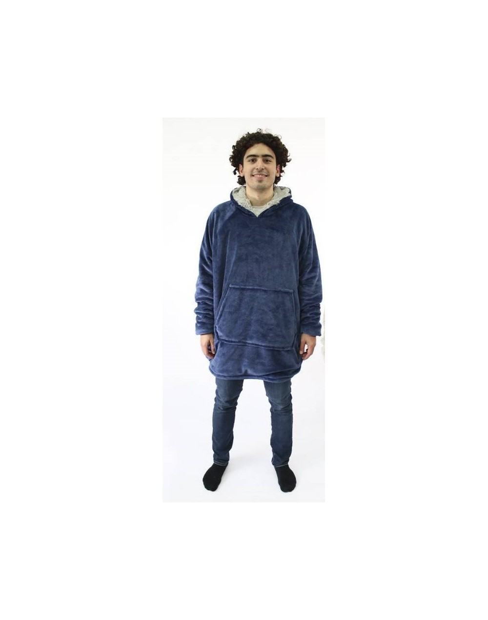 Buzosaco cobija overside unisex doble adulto hoodie