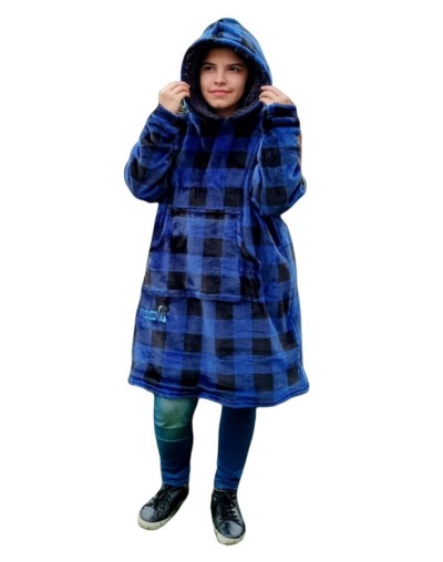 Buzosaco cobija overside unisex doble adulto hoodie