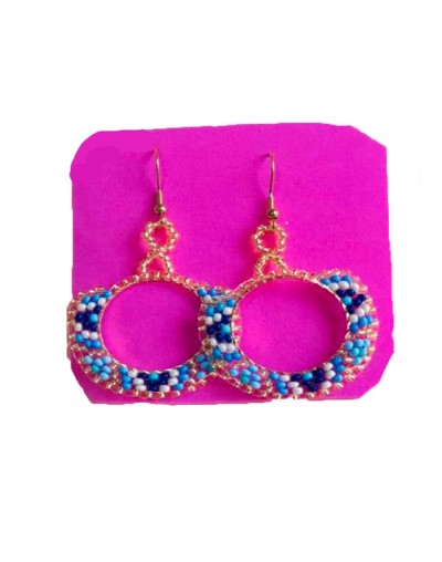 Aretes mostacilla aros