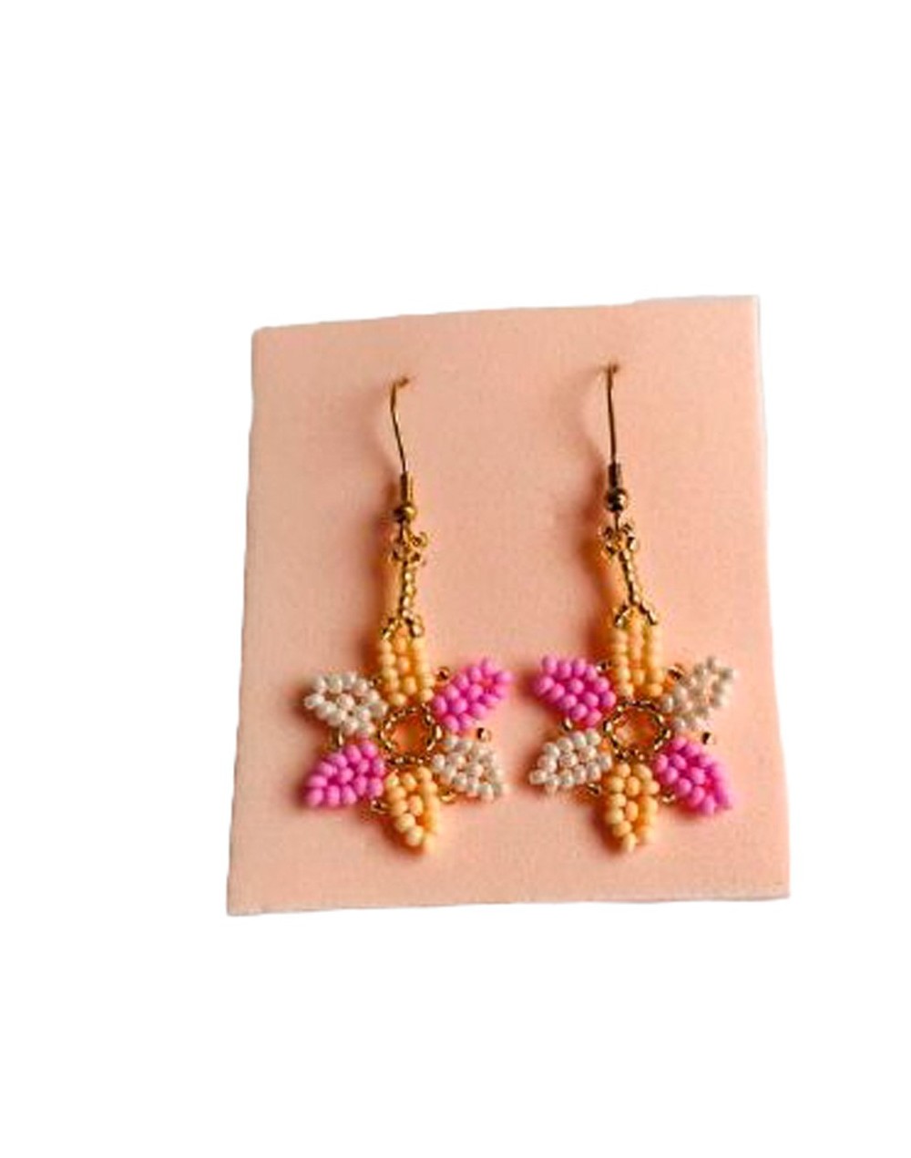 Aretes mostacilla flores