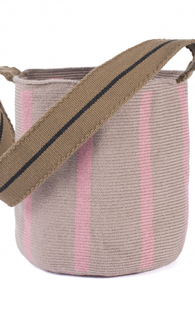 Bucket Bag - Color Rosa Malva