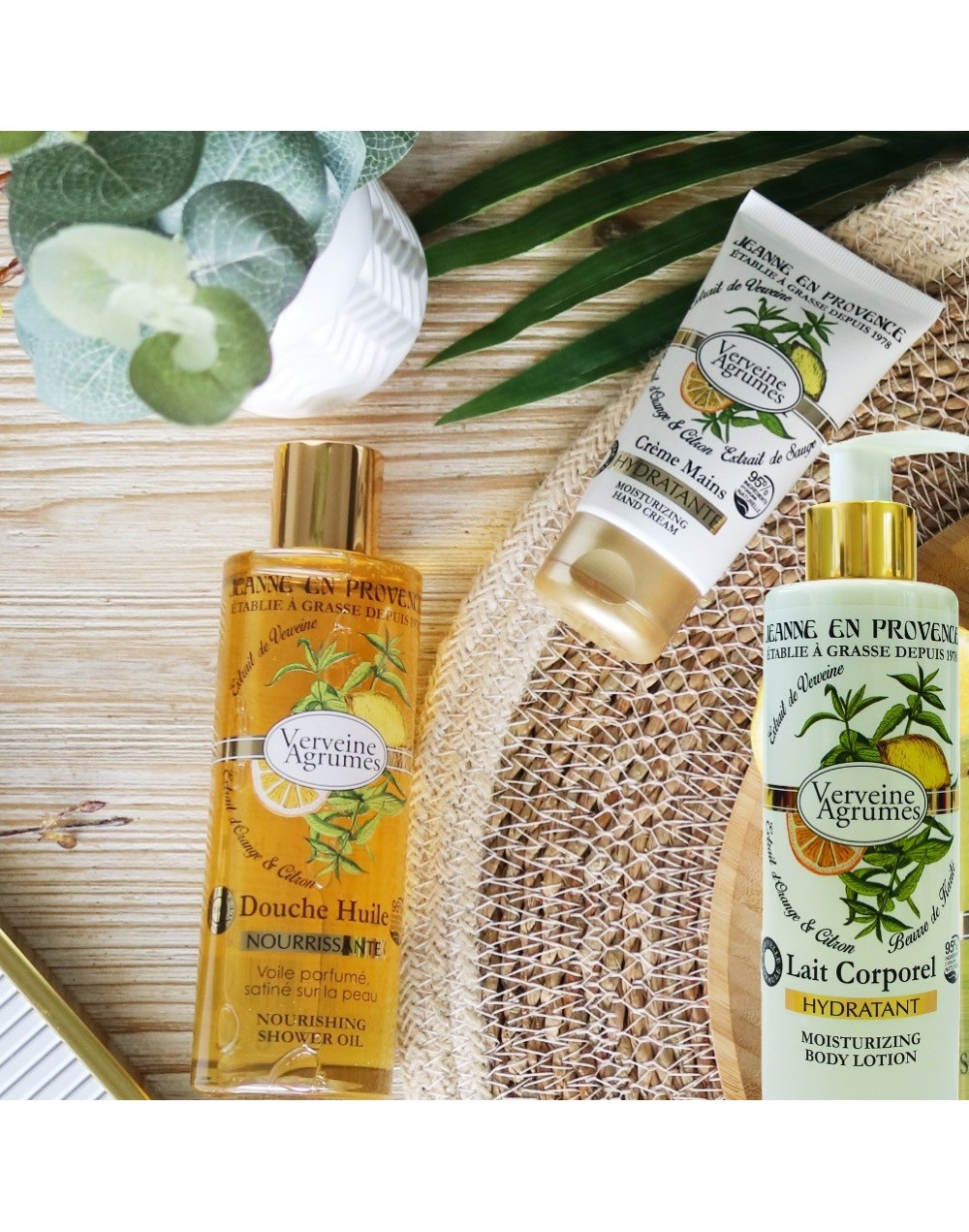 Estuche Crema Verbena Cítricos Frances