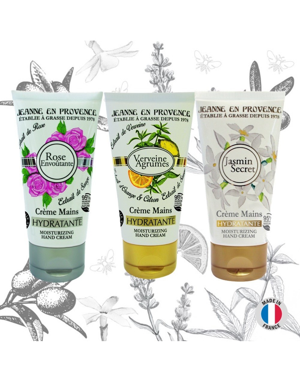 Trio Cremas de Manos Frances