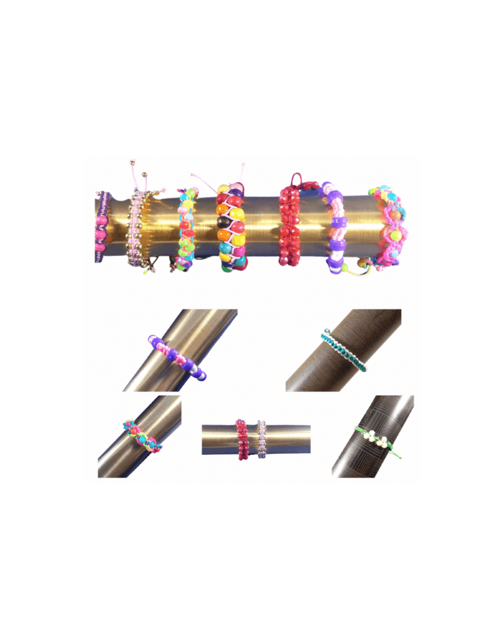 Pulseras macramé