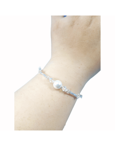 Pulsera perla río