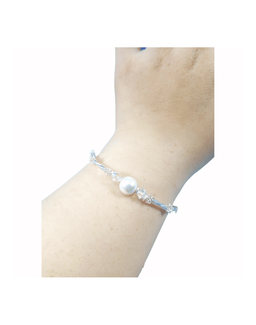 Pulsera perla río