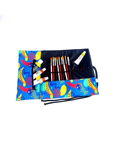Cartuchera pinceles o brush holder