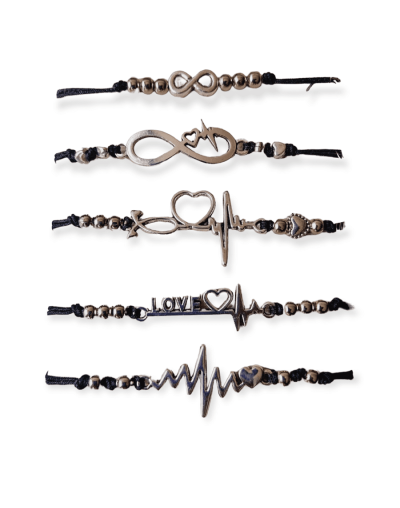 Pulsera sencilla con dije