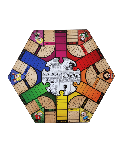 Parquesrompecabezasde mafalda6puestos oferta envío gratis  juego de mesa