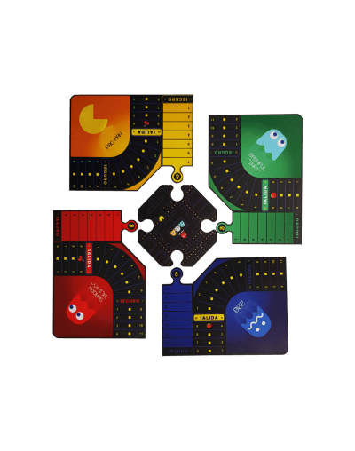 Parquesrompecabezas de pacman 4 puestos oferta envío gratis  juego de mesa