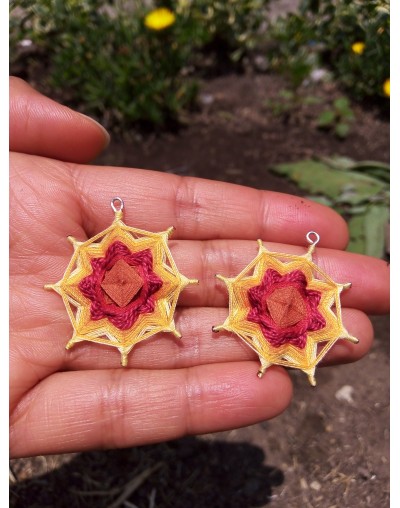 Aretes Tejidos 001