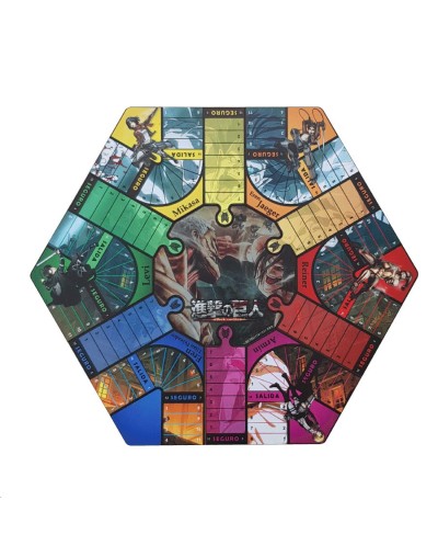 Parquesrompecabezasattackoftitans6puestos oferta envío gratis  juego de mesa