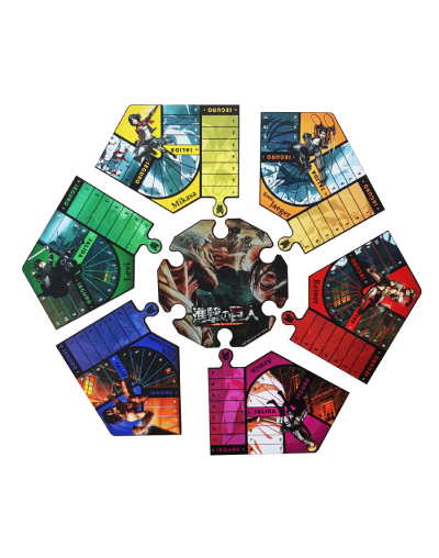 Parquesrompecabezasattackoftitans6puestos oferta envío gratis  juego de mesa