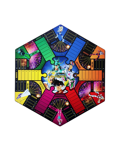 Parquesrompecabezasde los caballeros del zodiaco6puestos oferta envío gratis  juego de mesa