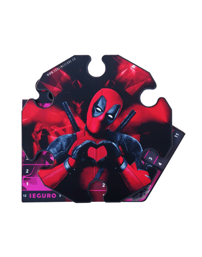 Parquesrompecabezastemática de deadpool6puestos oferta envío gratis  juego de mesa