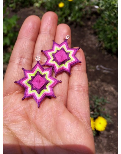 Aretes Tejidos 001