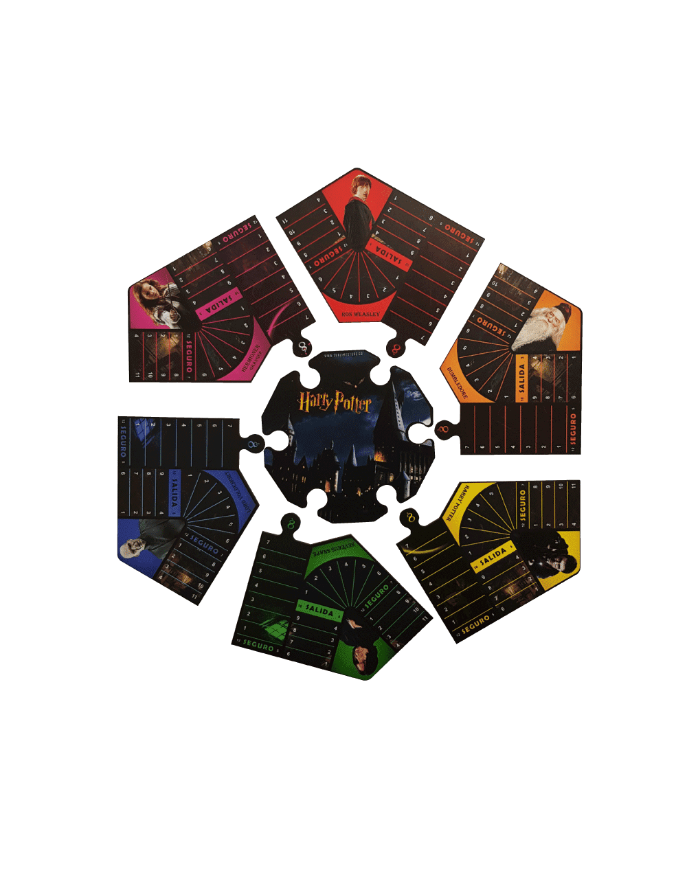 Parquesrompecabezasde harry potter6puestos oferta envío gratis  juego de mesa