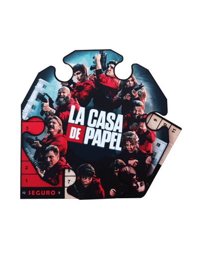 Parquesrompecabezasla casa de papel6puestos oferta envío gratis  juego de mesa