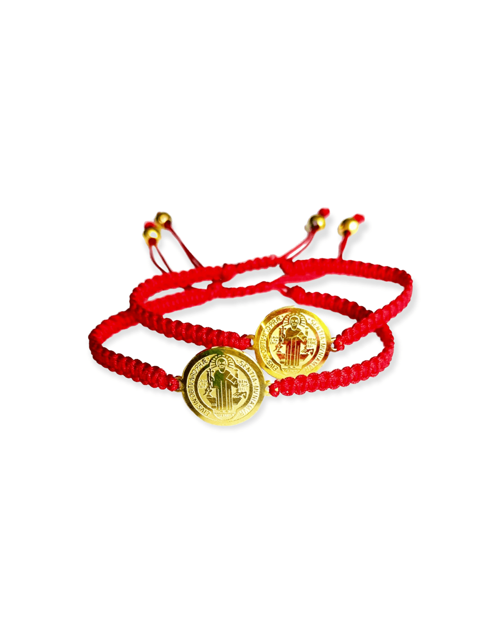 Pulsera medalla de san benito 