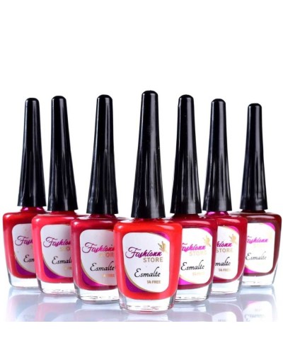 Combo esmaltes rojos pasión