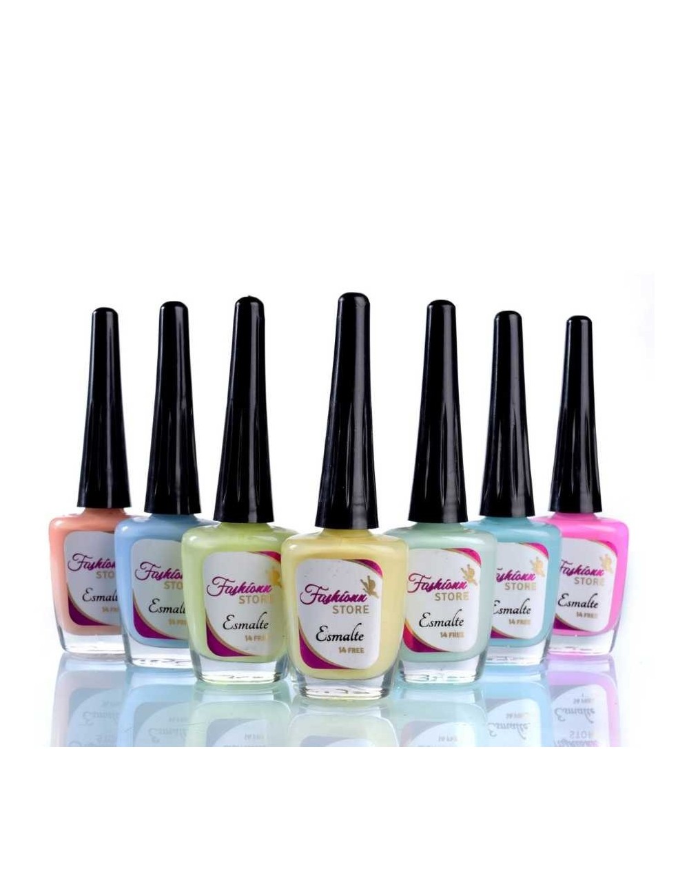 Combo esmaltes Pasteles vibrantes
