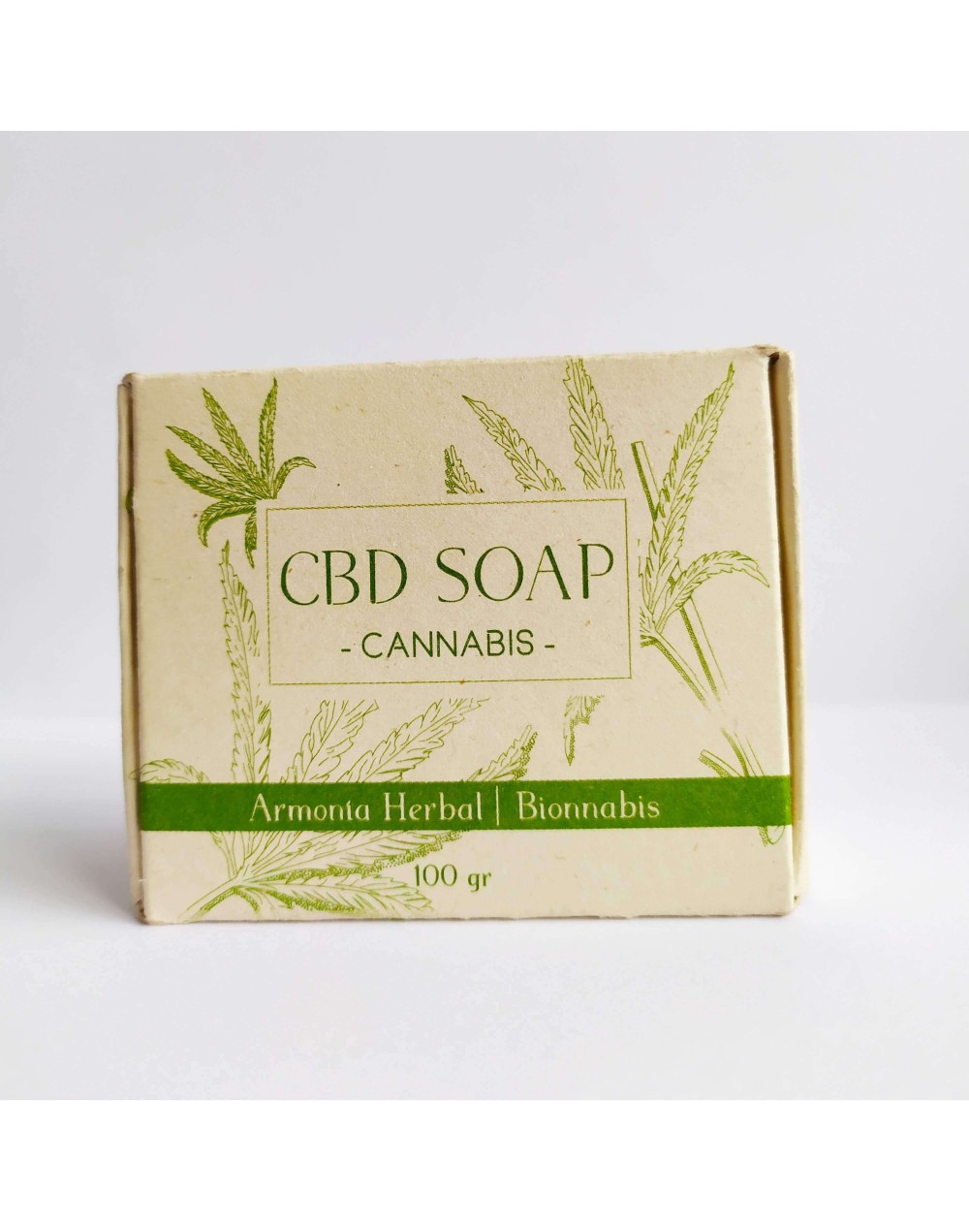 Jabón CBD natural y a base de Cannabis 100gr