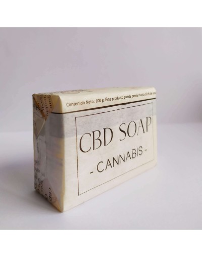 Jabón CBD natural y a base de Cannabis 100gr