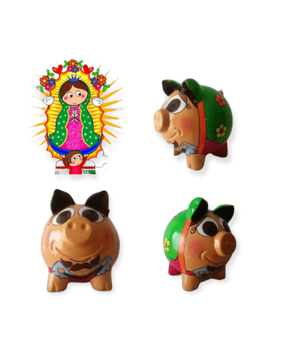 Alcancía virgen refmediano